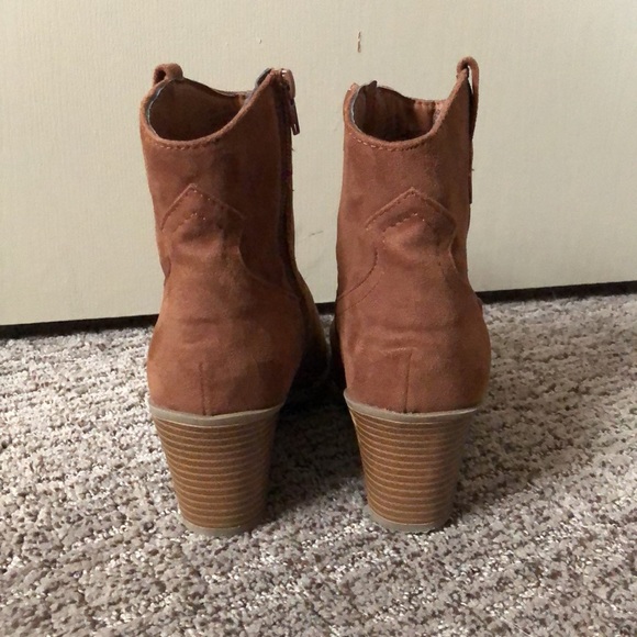 SO cognac heeled boots - Picture 3 of 6